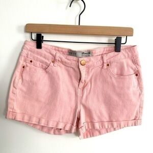Denim Co Shorts Womens 6 Pink Short Shorts Denim Jean Pockets Preppy